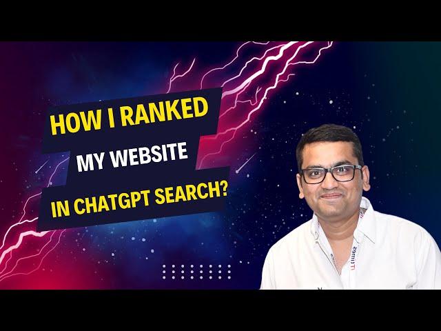 How I Ranked My Website in ChatGPT Search | Bing Webmaster Tools Setup & Pro Tips