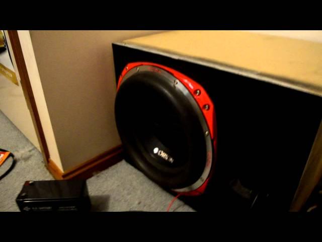 Orion Subwoofer in room!