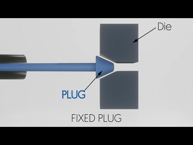 Tube drawing process and different method explained 3D animaiton