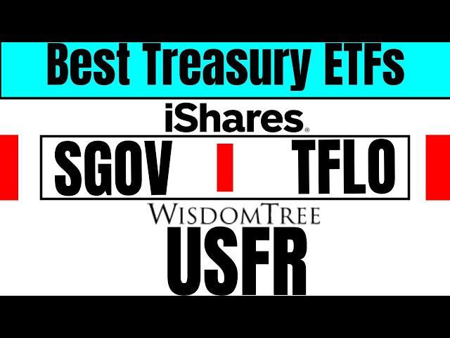 Top Government Money Market Accounts Ultra Short-term ETFs TFLO, SGOV, USFR
