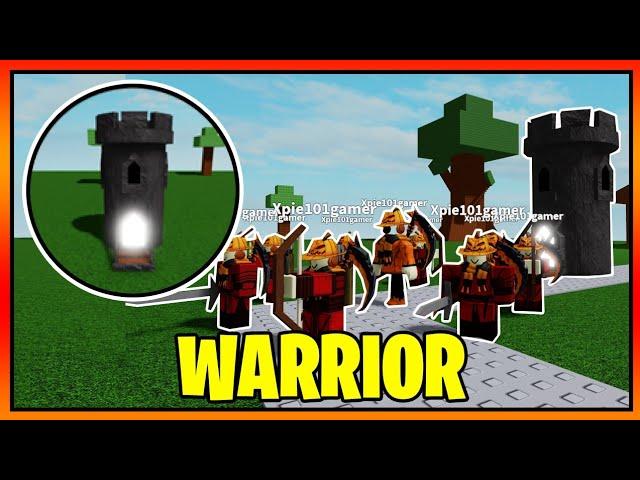 How to get the "WARRIOR" BADGE + ARMY ABILITY in ABILITY WARS || Roblox