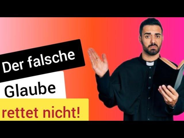 Viele CHRISTEN glauben vergeblich | Woran wir uns festhalten müssen!