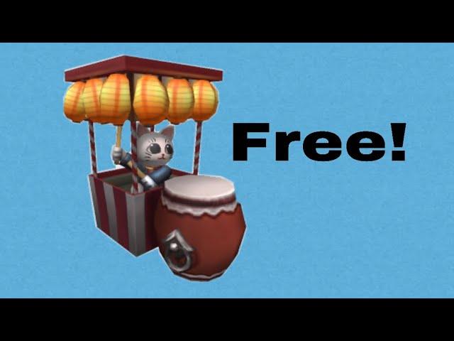 Free roblox item , natsu matsuri backpack  #iOSonly