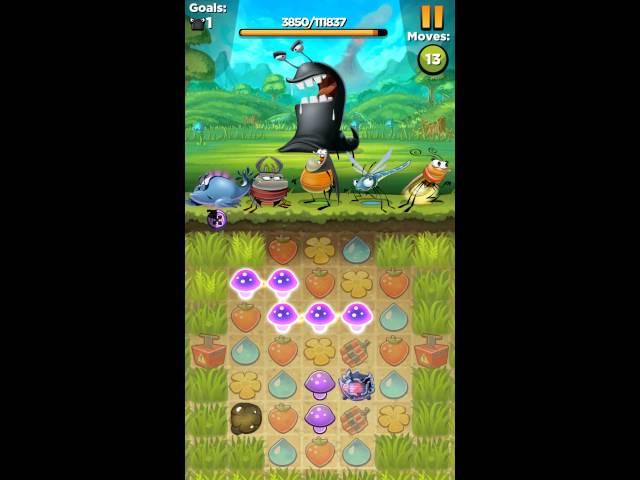 Best fiends level 221 walkthrough gameplay