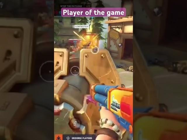 Player of the game #overwatch2 #playofthegame  #overwatch2clips #overwatchclips #overwatch2gameplay