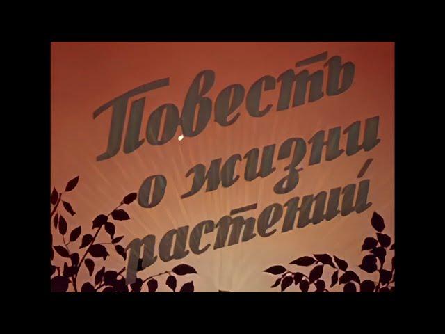 ПОВЕСТЬ О ЖИЗНИ РАСТЕНИЙ. Научно-популярный фильм.(1947)