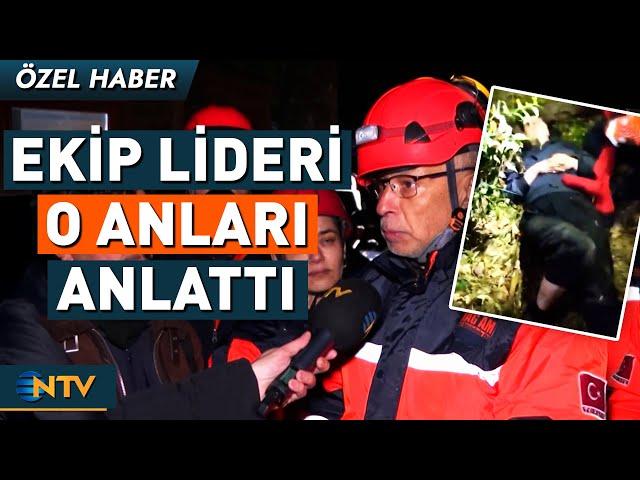 Son Dakika: 4 Gün Önce Kaybolan Ece Gürel'i Bulan Ekibin Lideri O Anları NTV'ye Anlattı | NTV