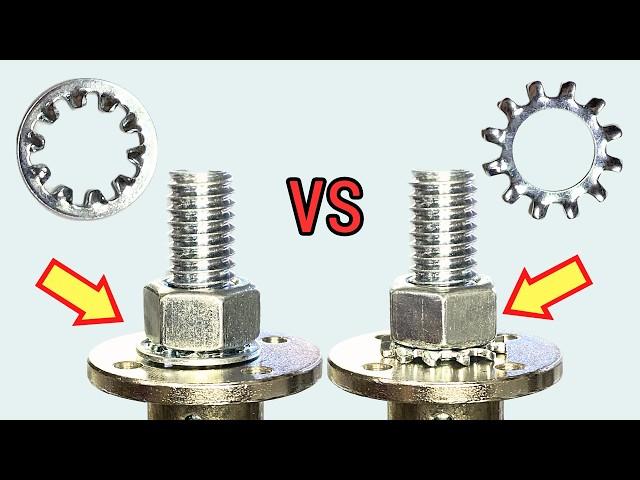 Internal vs External Tooth Lock Washers – DIY Impact & Vibration Test – Part 4