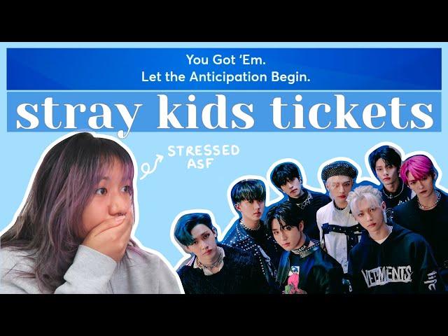 trying to buy stray kids concert tickets - Stray Kids 2nd World Tour "Maniac"