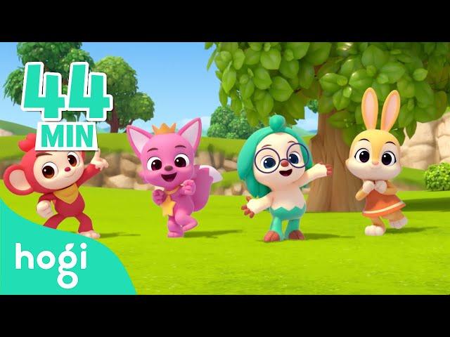 Walking Walking and More | +Compilation | Hogi's Sing Along | Kids Nursery Rhymes | Pinkfong & Hogi