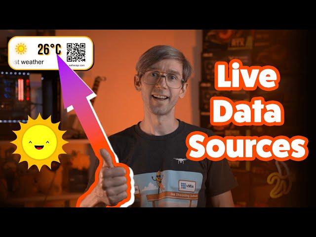 vMix Level 2: Add Live Weather with Data Sources