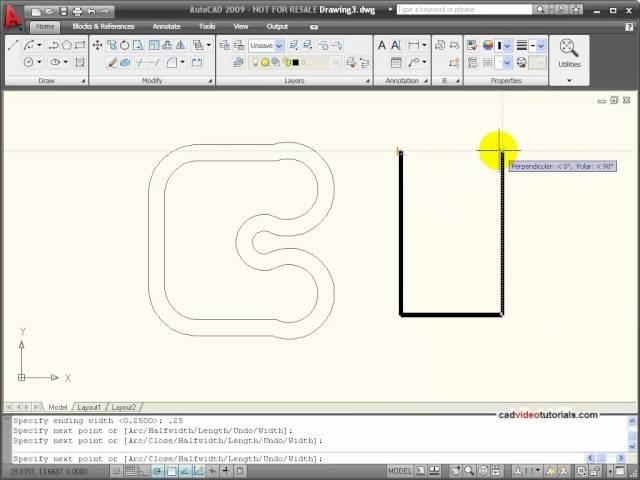 AutoCAD Explained - Creating Polylines