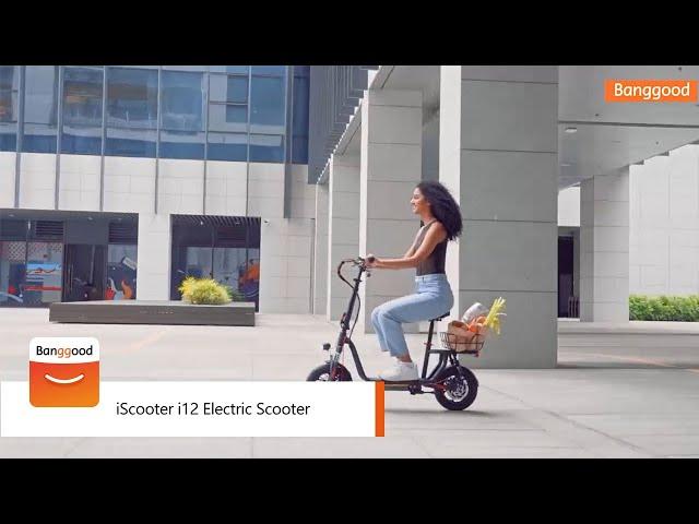 iScooter i12 Electric Scooter - Shop on Banggood