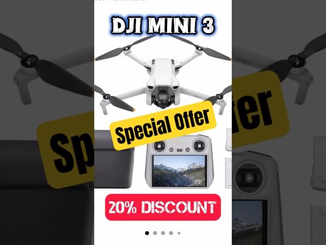 DJI Mini 3 Drone - SAVE £149 #drone #deals #dji #droneoftheday #shorts