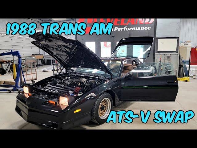 Third Gen Trans Am swapped with LF4 engine and manual trans from ATS-V