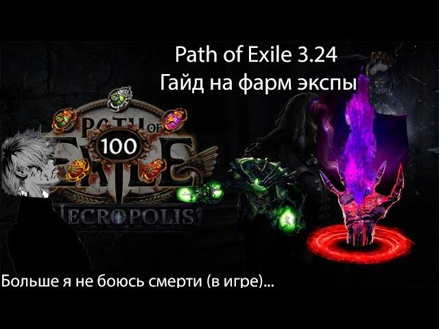 Path of Exile 3.24 | Гайд на прокачку 100 уровня или почему я больше не боюсь смерти (в игре)...