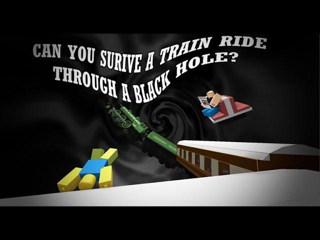 ПУТЕШЕСТВИЕ ЧЕРЕЗ ЧЁРНУЮ ДЫРУ! - ROBLOX ПО РУССКИЙ