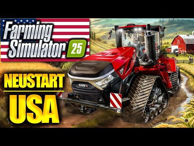 Ich wandere aus und baue eine Farm in den USA | Farming Simulator 25