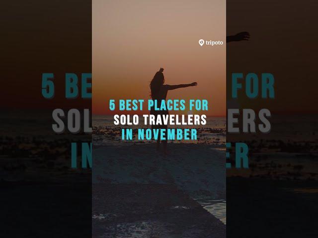 Best Indian Solo Travel Destinations In November | Tripoto #Shorts