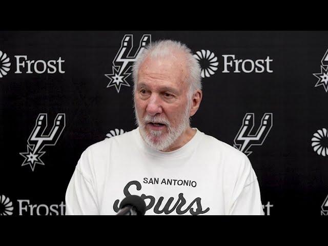 Spurs Head Coach Gregg Popovich to miss road trip