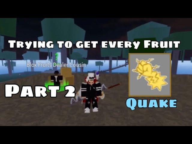 Getting Every Fruit in Blox Fruits [Part 2] (Roblox)