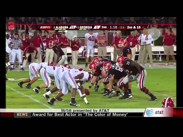 2008 #8 Alabama vs. #3 Georgia (HD)