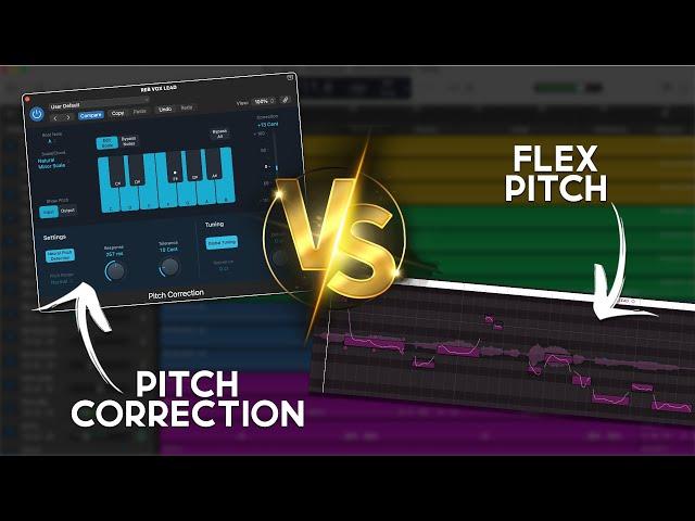 Flex Pitch vs. Pitch Correction (autotune) | 5-Minute Logic Expert (Pt 19)