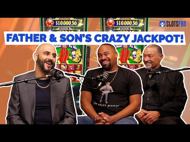 FNS SLOTS On Taking Risks, Their Biggest Jackpots, and Father-Son Bonding | SlotsFan Podcast #slots