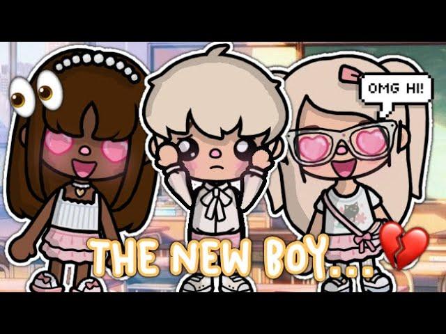 The *NEW* Boy  || *WITH VOICE* ️|| Toca Boca TikTok Roleplay 🩵
