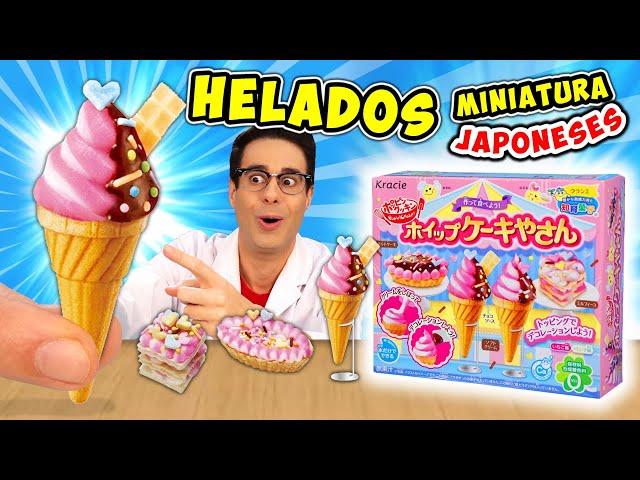 Hago HELADOS MINIATURA de DULCES JAPONESES  Popin Cookin