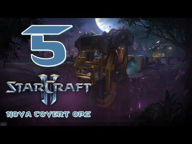 Прохождение StarCraft 2 - Нова: Незримая война #5 - Ужас в ночи [Эксперт]