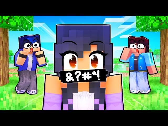 Aphmau said a BAD WORD in Minecraft!