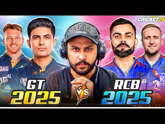 GUJARAT DESTROYED RCB  IPL 2025  RCB vs GT - Cricket 24