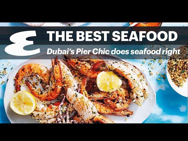 Best seafood in Dubai: Pier Chic Shelebration platter