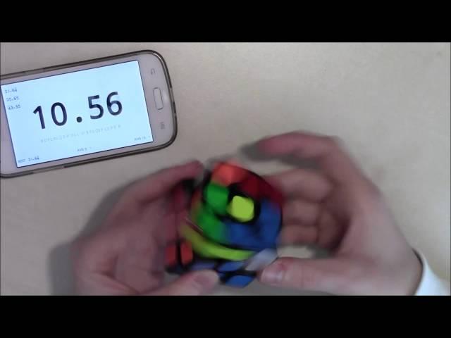 Anna cubes #1 [Avg 5 - 27:48] Moyu Aolong Mini