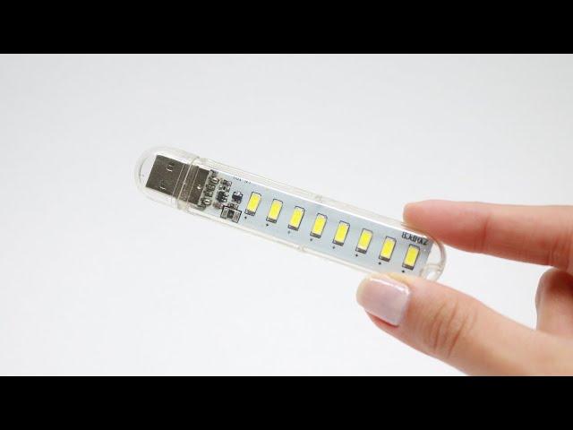 8 LED USB Light Review | Portable Illumination