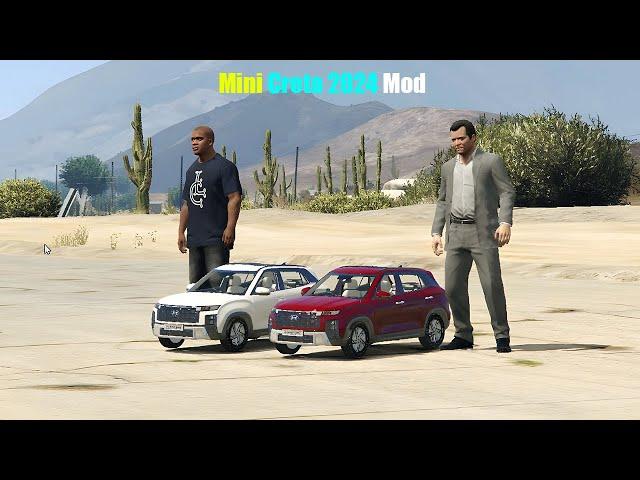 GTA 5 : Creta 2024 Mini Mod By G5 INDiA yt