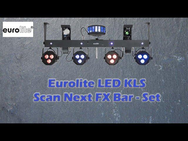 Test & Check zur Eurolite KLS Scan Next FX Bar - DJ EL1AS