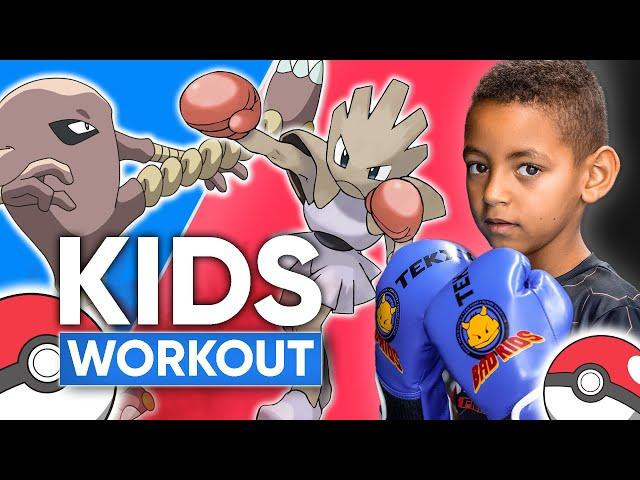 POKEMON Kickbox Workout für Kinder (Fitness Training)