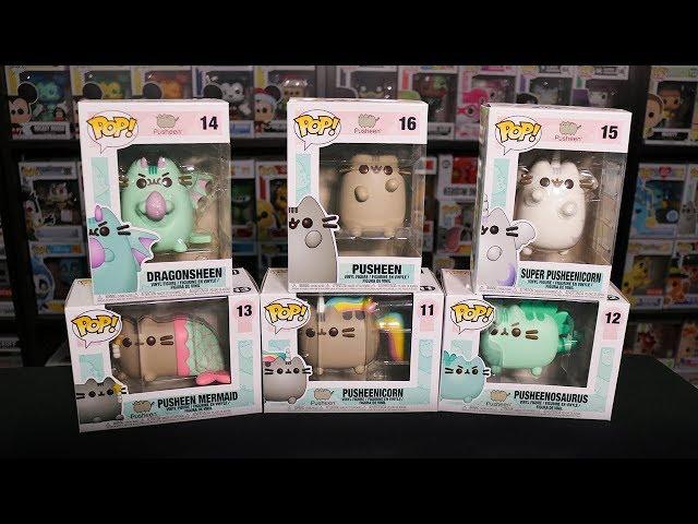 Pusheen Funko Pop Full Set 360° Review