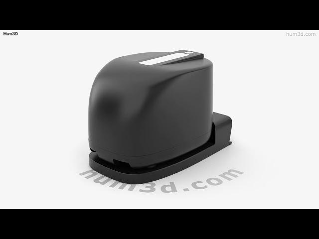 Thales Gemalto CR5400 ID Card Reader 3D model by 3DModels.org