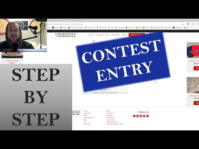 Contest Entry Step-by-step