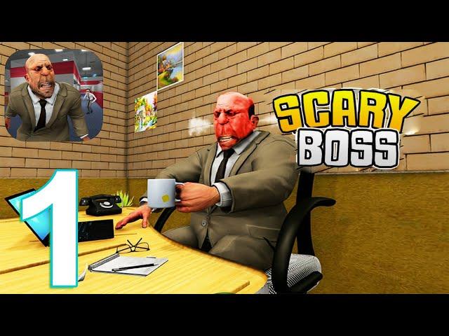 Scary Office Boss 3d Gameplay Walkthrough Part 1 (IOS/Android)