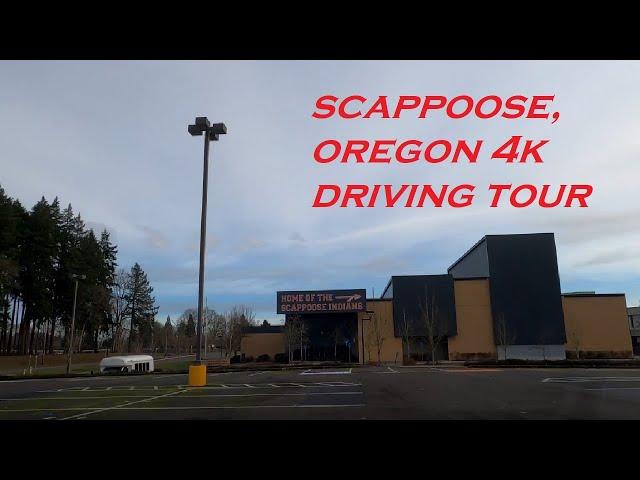 Scappoose, Oregon | 4k Driving Tour | Dashcam