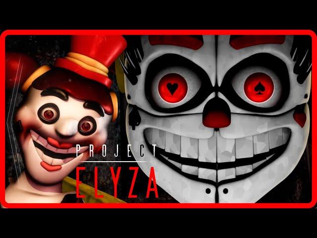 Project Elyza (FNaF Fan-Game) Full Walkthrough Night 1-5 + Extras