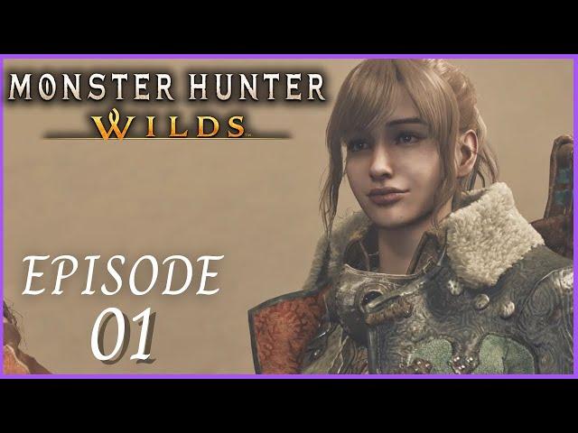 Monster Hunter Wilds Playthrough  Part 1 -  Exploring The Desert