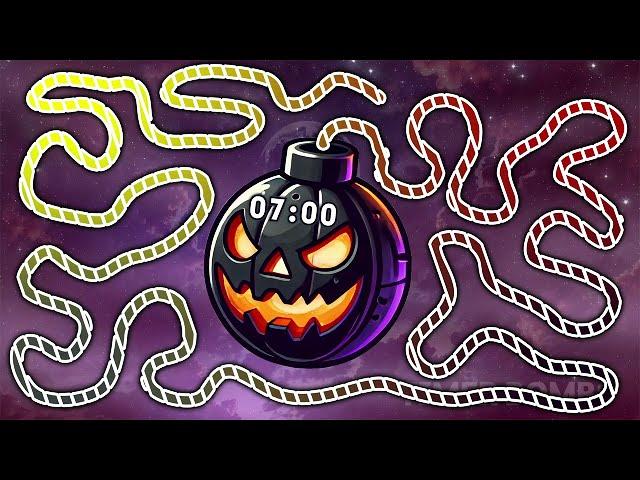 7 Minute Halloween Timer Bomb 