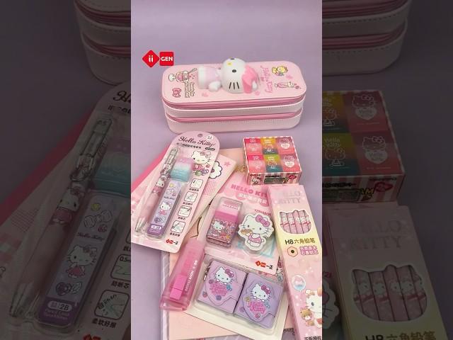 Hello Kitty stationery haul#iigen #stationery #sanrio #hellokitty #stationeryhaul #cute #kawaii