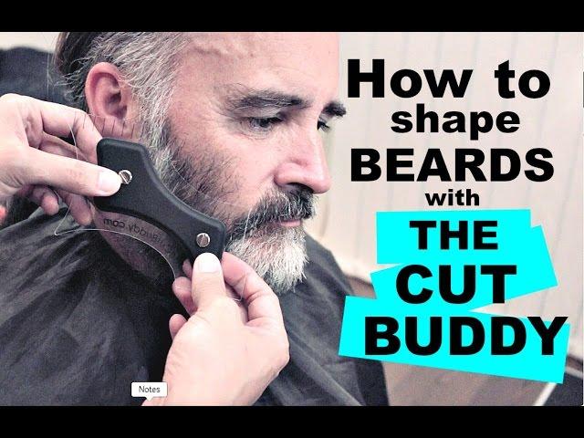 HOW TO TRIM AND SHAPE BEARDS with THE CUT BUDDY | BEARD TUTORIAL | WEZSTYLES