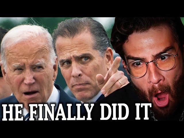 Joe Biden Pardons Son Hunter | Hasanabi Reacts